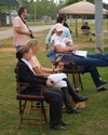 (L to R) Caroline Adams, Tammy Key and Jodie Kelly
