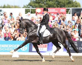 Edward Gal and Mooreland's Totilas at Hickstead