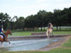 Megan and Leroy in the water, Mattie and Austin jumping out<br /><br />