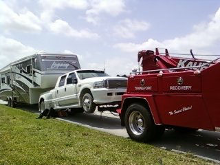 Truck and Trailer in Tow