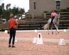 Jodie Kelly and Manhattan with Courtney King-Dye