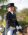 Lora Kay Witterstaeter in top hat and tails