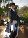 Lora Kay Witterstaeter in top hat and tails