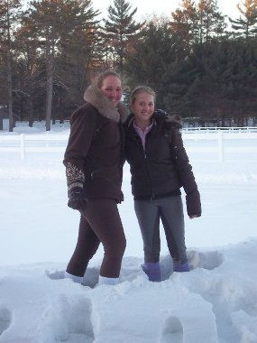 Jodie and Katie